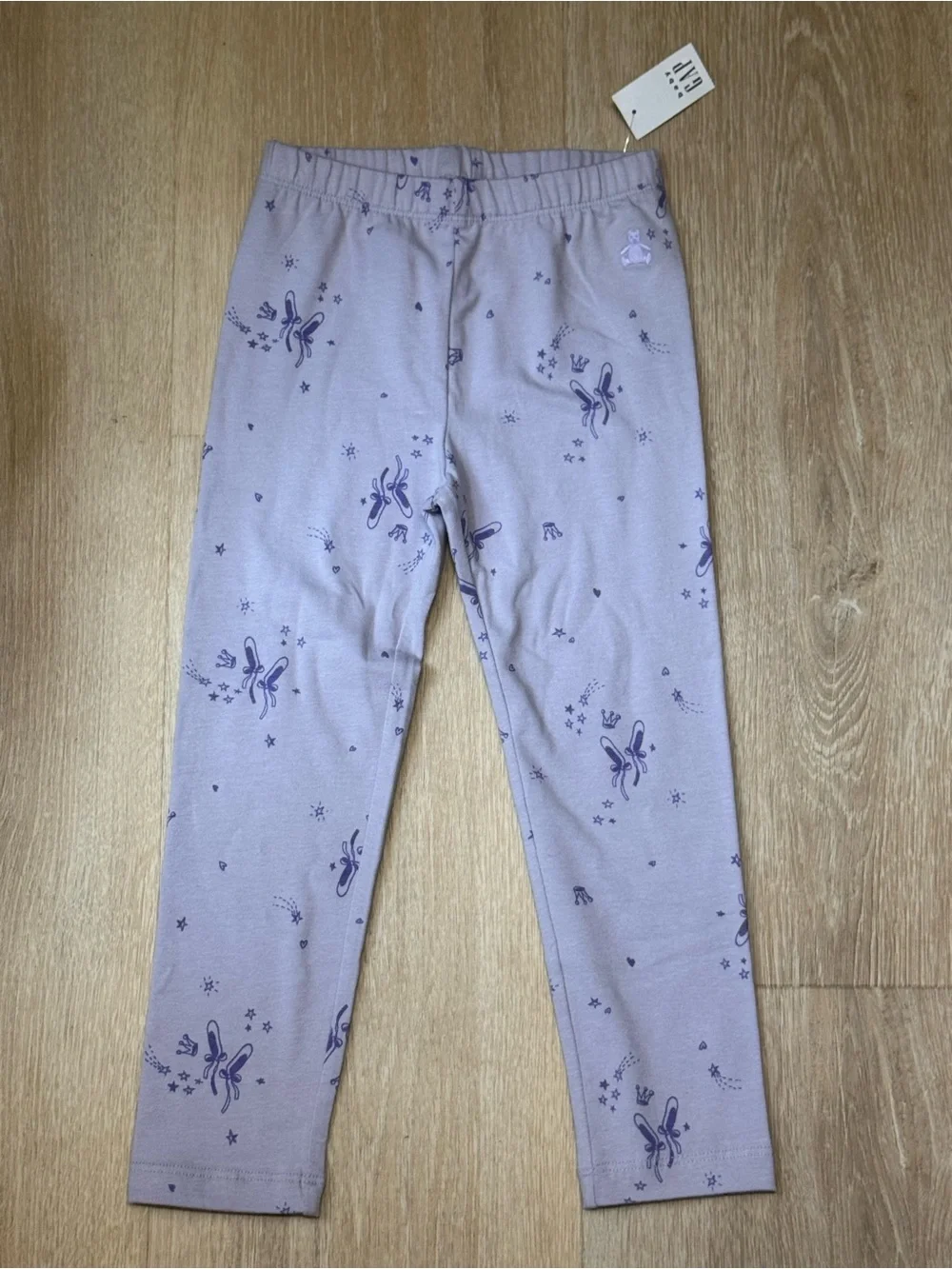 GAP Lavender Purple Printed Girls' Leggings